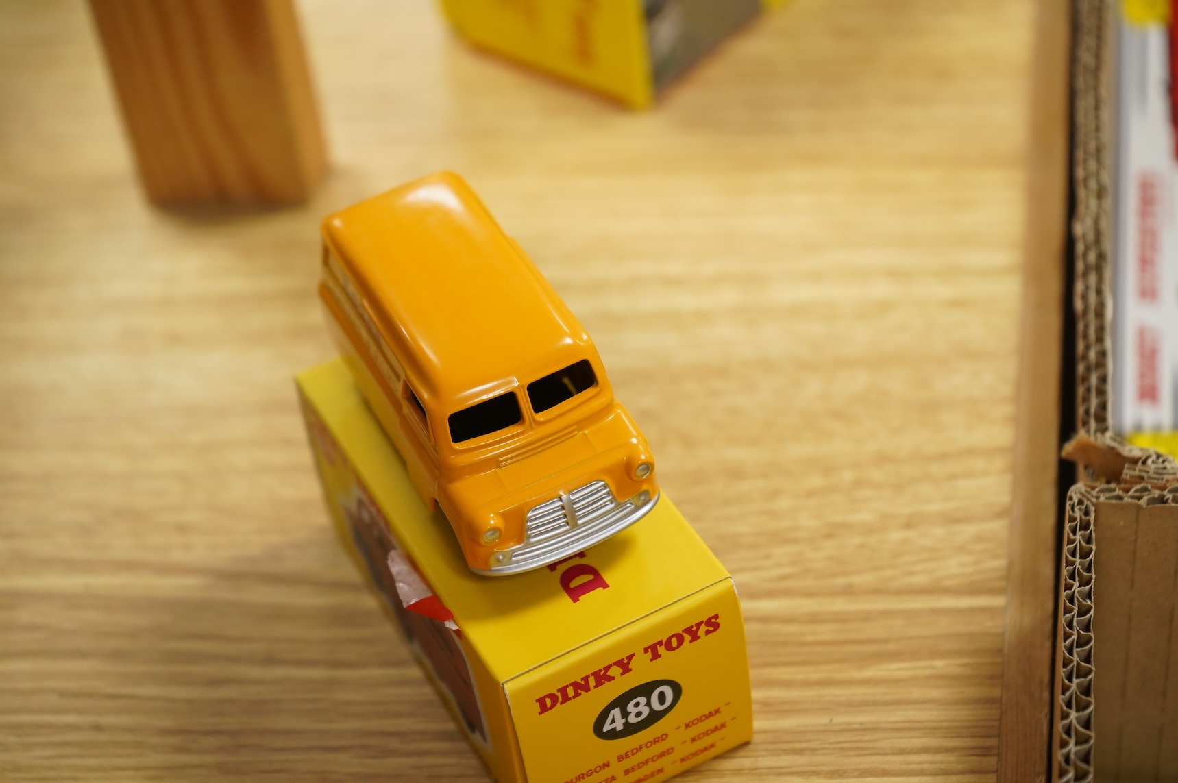 Twenty-two boxed Atlas Dinky Toys, including cars and commercial vehicles, Leyland tankers, sports cars, etc.